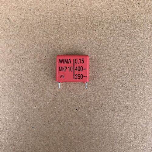 二手拆机德国威马 WIMA MKP10 400V 0.15UF 脚距15mm 薄膜电容