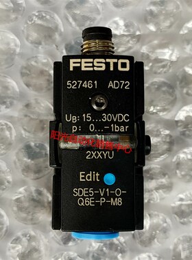 费斯托 FESTO压力开关传感器SDE5-V1-O-Q6E-P-M8 527461