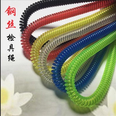 检具标准件 红 蓝 黑 检具弹簧绳 检具伸缩绳 防丢失绳 现货供应