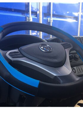 福田奥铃CTS CTX新捷运速运PRO欧马可S3S1领航M6货车真皮方向盘套