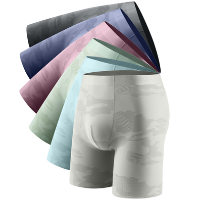 男士内裤无痕大码加长防磨腿