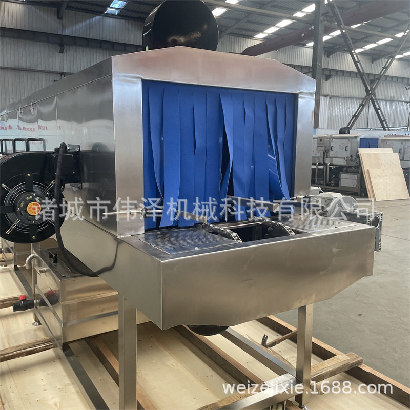 鸡肉串筐全自动洗筐机 水果筐清洗机 周转箱洗箱机诸城机械