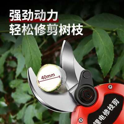 电动修枝剪充电式无线锂电池手持式园林电剪刀果树树枝果枝剪神器