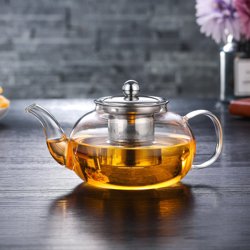 玻璃茶具套装加厚整套 耐热不锈钢过滤红茶功夫茶泡茶器厂家批发
