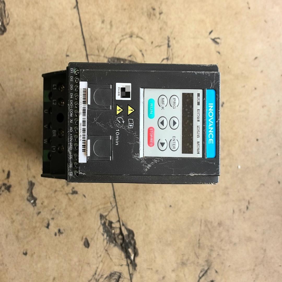 议价~汇川变频器MD200S0.4B-JS，0.4kw，功能没问题