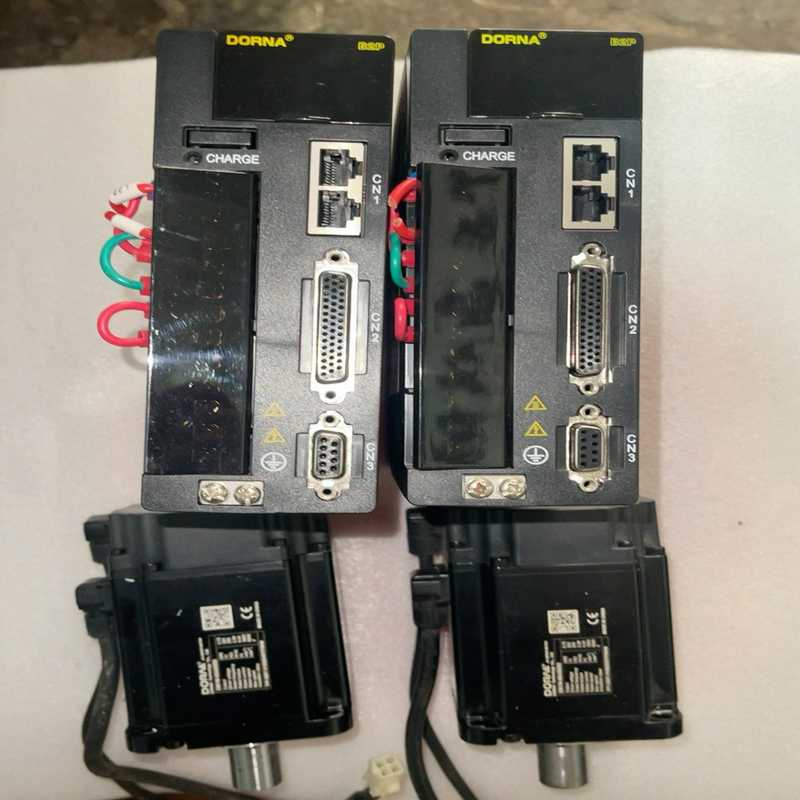 东菱伺服驱动器电机套装750W两套 成色xin新#电机马达~议价