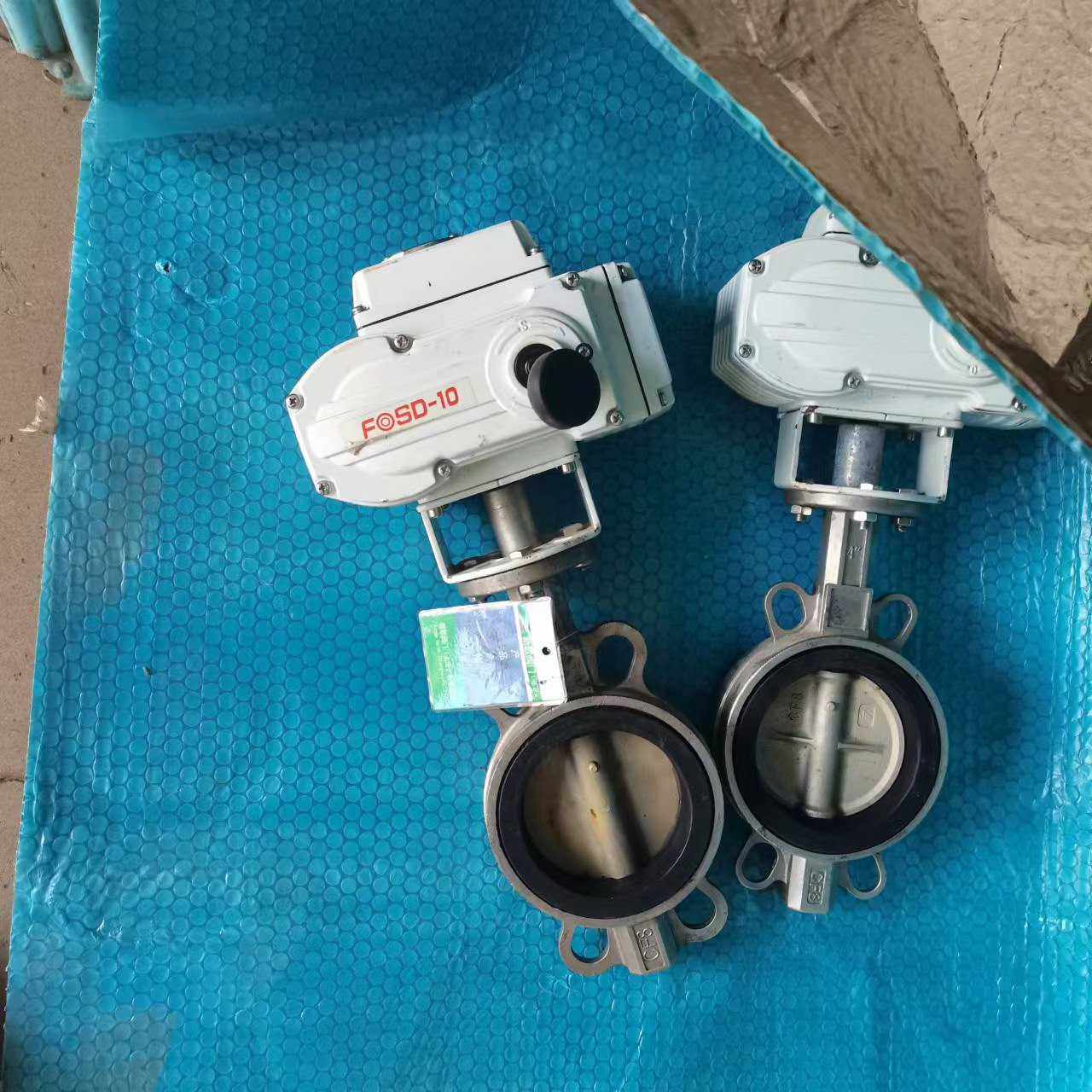 议价电动指行器拆机富莱斯FOSD—10两台，需要的联系，偏远地