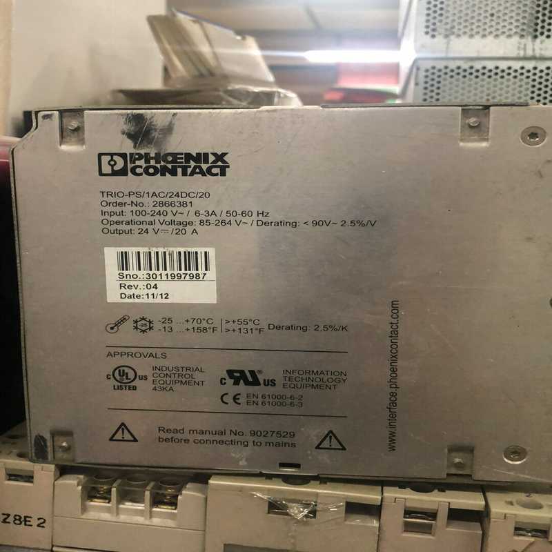 TRIO-PS/1AC/24DC/20      24v20~议价