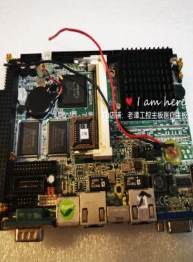 艾讯 SBC84620 RevA6-RC 双网口工控主板 原装拆机 无白色电源头