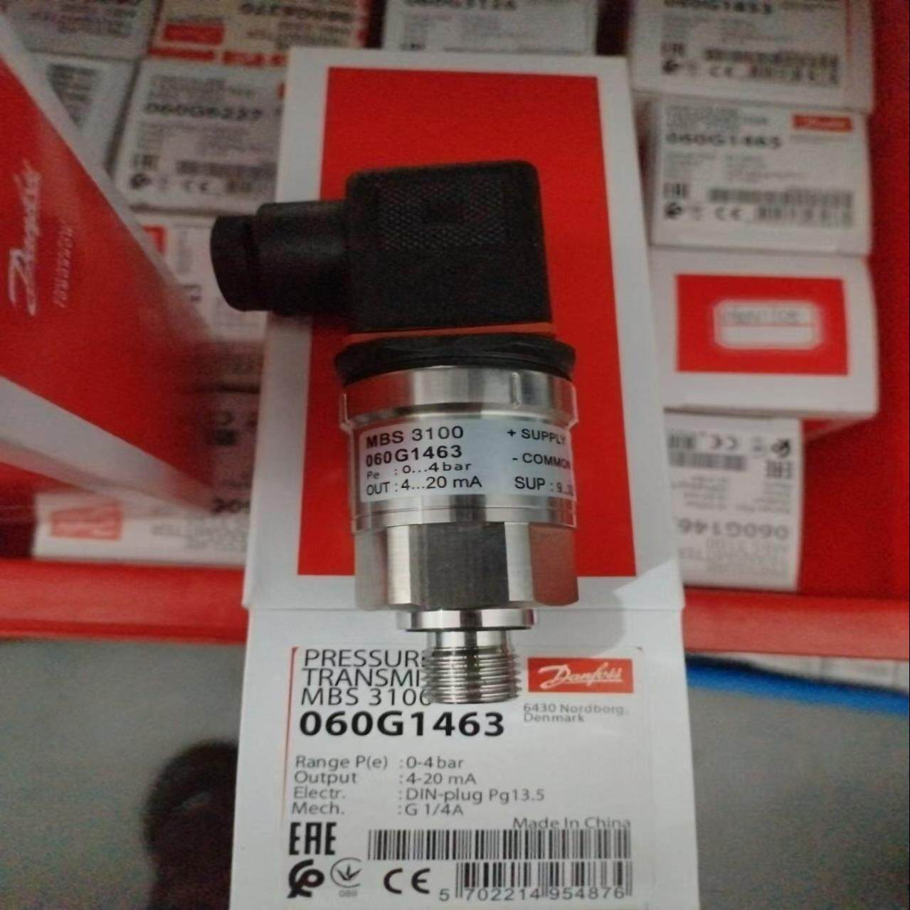 丹佛斯压力传感器    060G1463（耶耶电子）