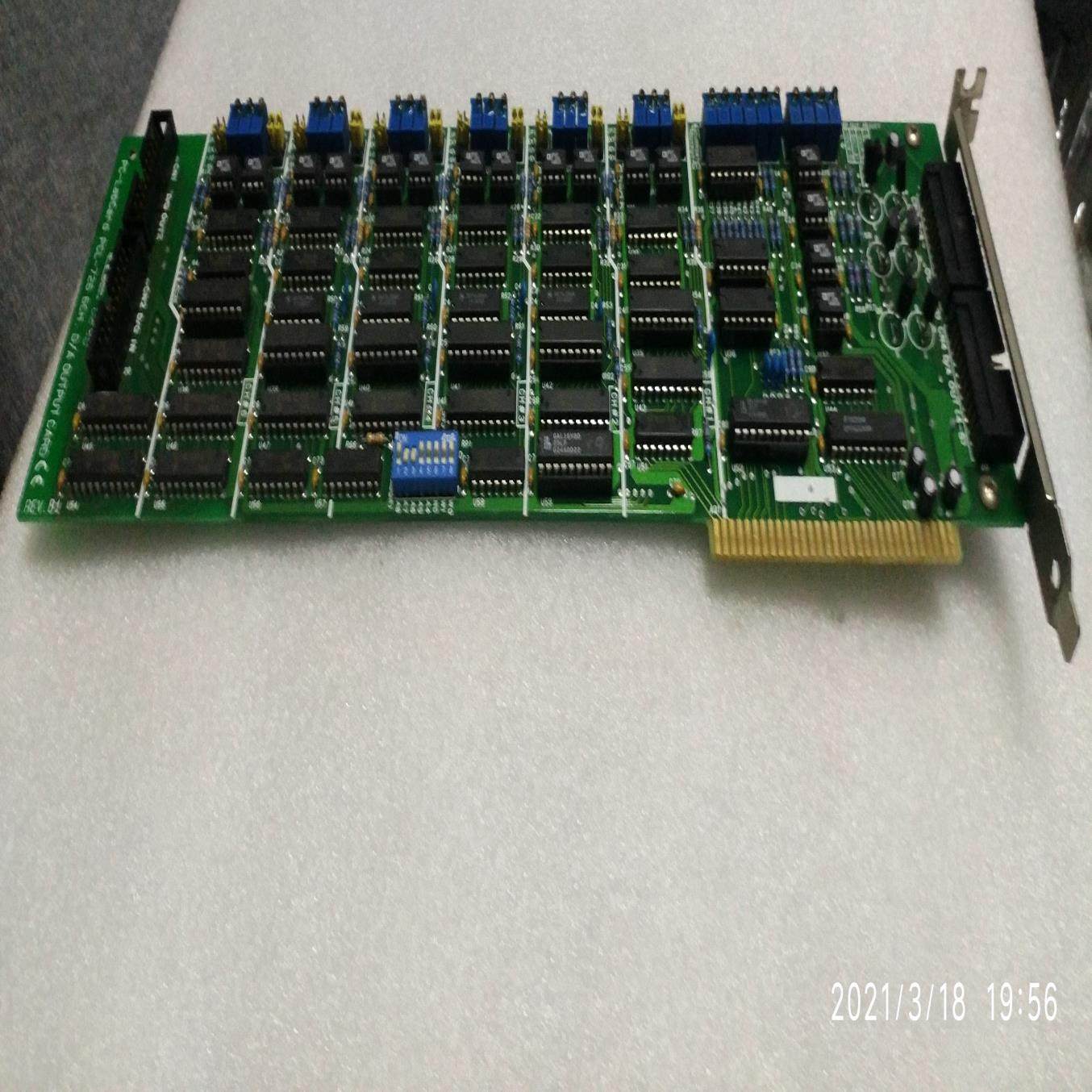 PCL-726 6CH REVB1 模拟量输出卡 PCL-726 ISA工控机卡