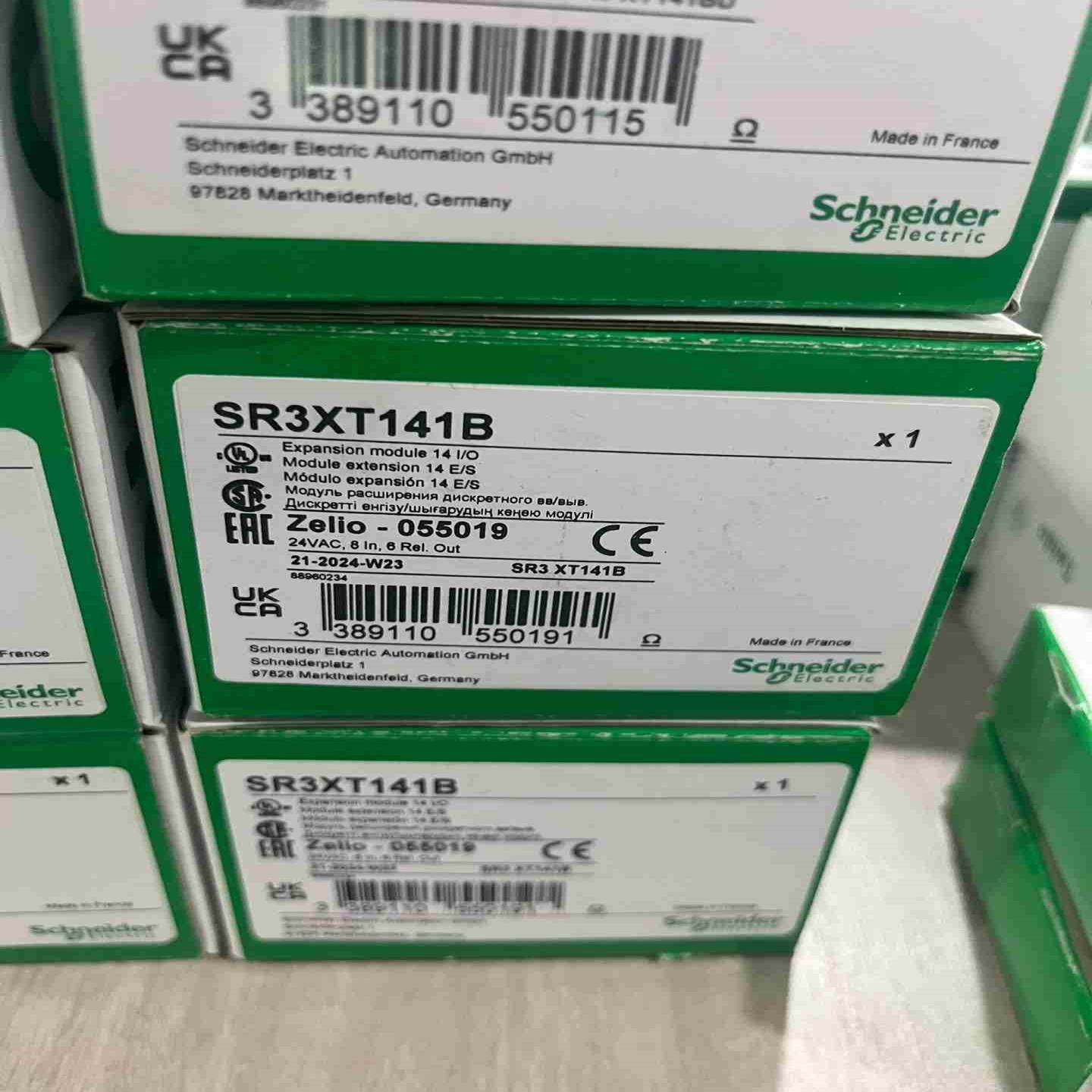 SR3XT141B施耐德逻辑控制器离散量扩展模块保内议价