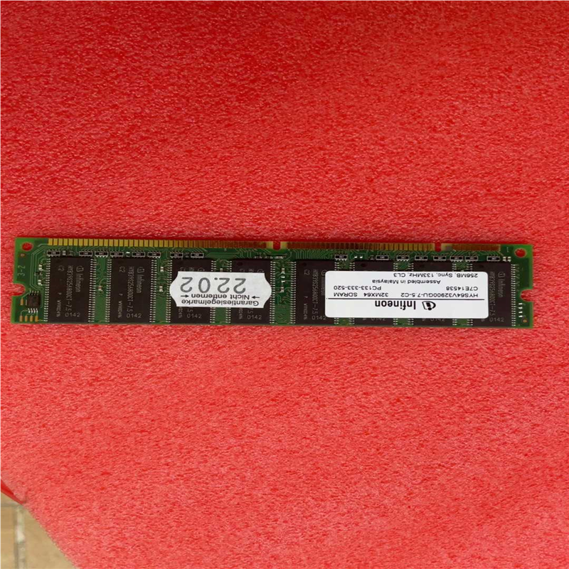 英飞凌SDRAM 内存  256MB（卡套电子）