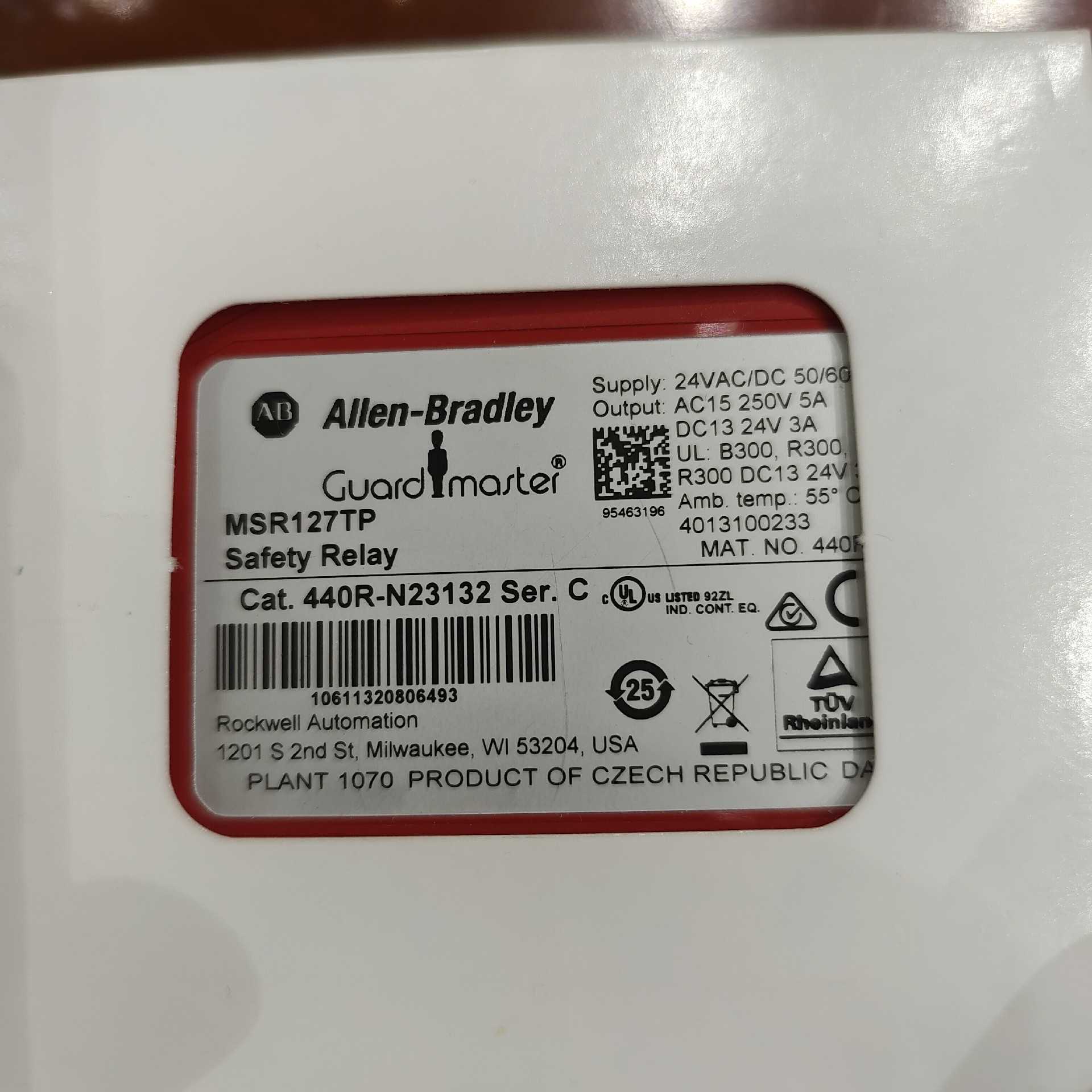 msR127T 440R-N23132 Ab罗克威尔安全继议价