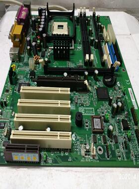 MS-6546 VER10A 850芯片 支持  Rambus DRAM 内存 478 工业主板