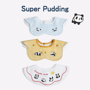 宝宝口水巾婴儿围嘴秋冬防水速干纯棉纱布围兜新生0-3月1-2岁男女