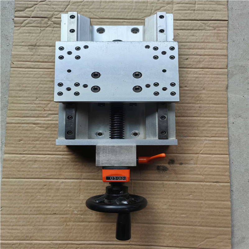 手摇数显滑台滑动顺畅成色如图功能正常用到的（基数电子）