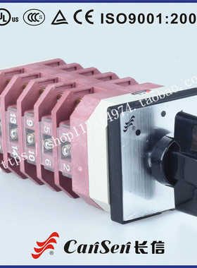 温州市长江长信LW12-16 4.1369.5万能转换开关转换测量电动机开关