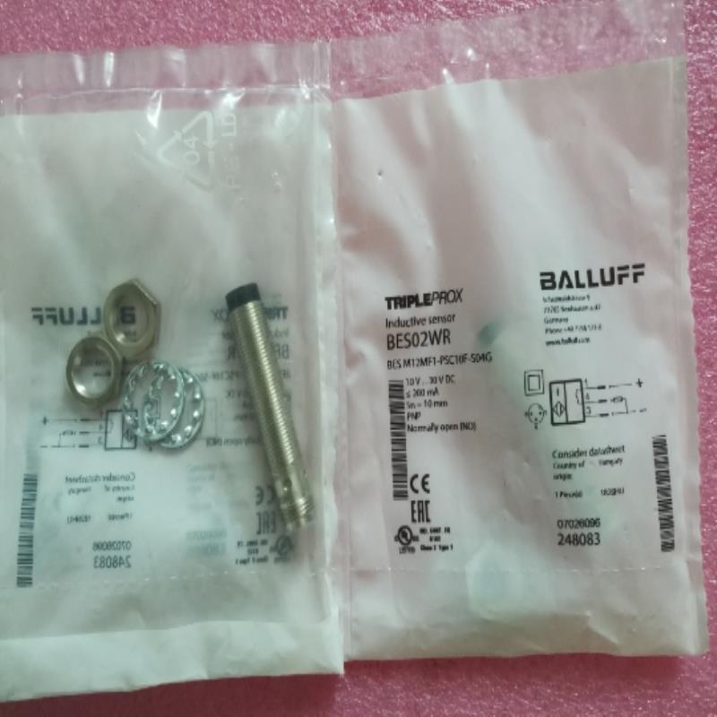 巴鲁夫balluff原装正品 BES02WR BES M12MF1-PSC10F-S04G 现货