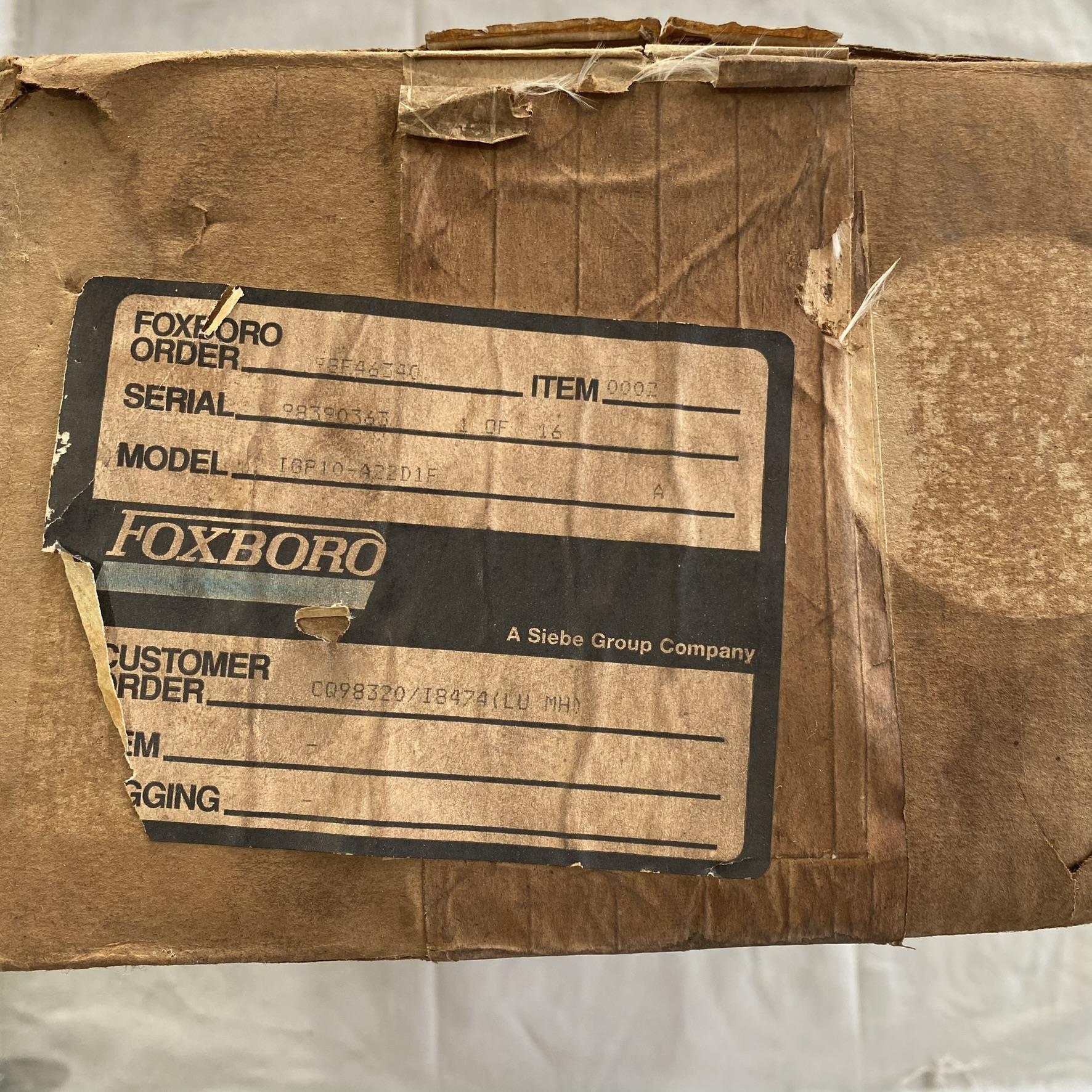 FOXBORO福克斯波罗压力变送器IGP10-A22D1F压力开关压力传感器