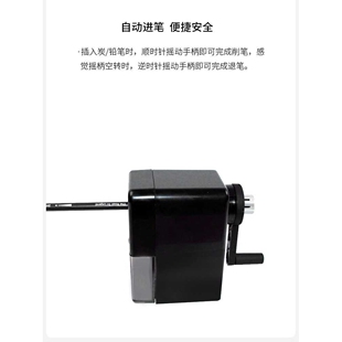 新款直销传奇之路素描专用削笔器美术生专用手动卷笔刀长芯旋笔刀