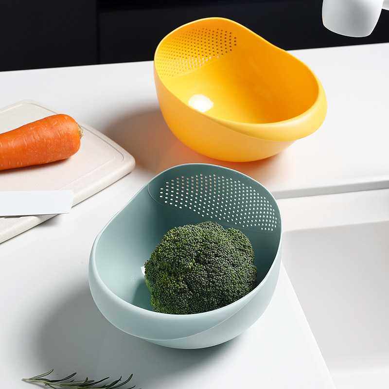新款直销25年新款塑料洗米筛淘米篮家用厨房多功能水果蔬菜沥水篮,餐饮具,洗菜盆/沥水篮/漏水筛,淘宝优惠券,粉丝福利购,淘宝优惠卷