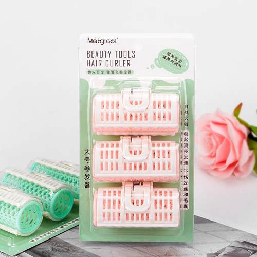 新款直销3个装刘海卷发筒 多功能空气刘海卷卷发夹卷发器美发工具