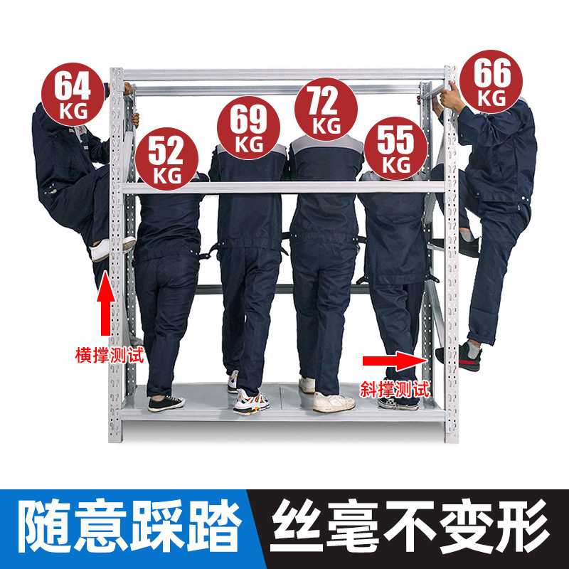 新款直销仓储货架轻中型置物架仓库货物架多层家用储物架重型货架