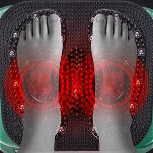 新款 直销出口气血循环机高频振动脚底按摩磁浮能量家用循环经络足