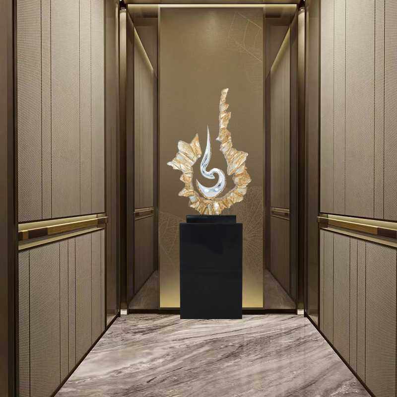 新款直销现代样板房客厅摆件大型落地电视柜旁玄关酒店摆设轻奢装,家居饰品,落地摆件,淘宝优惠券,粉丝福利购,淘宝优惠卷