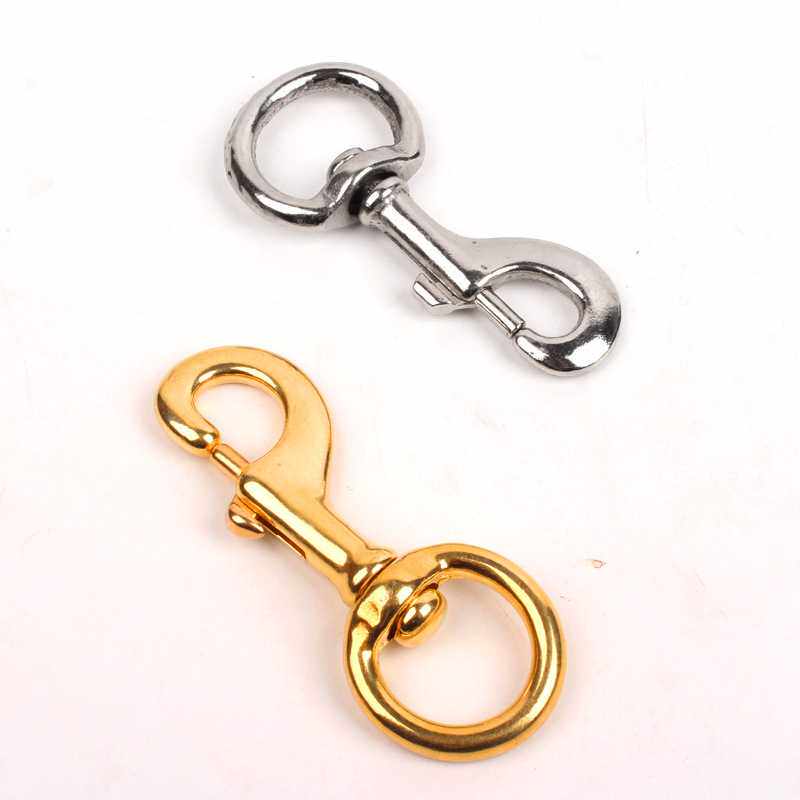 新款直销宠物牵引绳配件铜钩 可旋转狗绳固定扣安全扣铜勾扣狗扣8