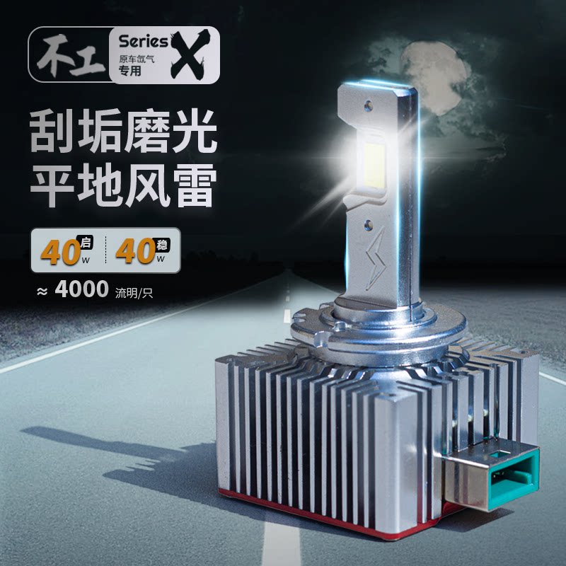 不工惊雷D系列氙气升LED汽车大灯图片