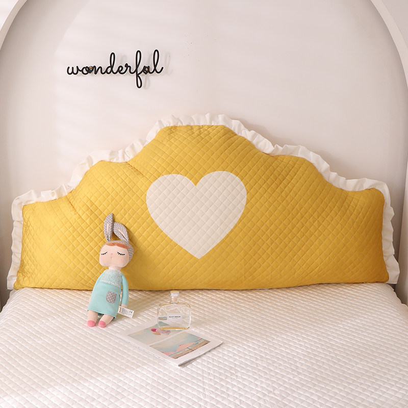 ins丝绒爱心床k头靠垫床上长抱枕大靠背少女公主风榻榻米靠枕软包,居家布艺,床头靠垫,淘宝优惠券,粉丝福利购,淘宝优惠卷