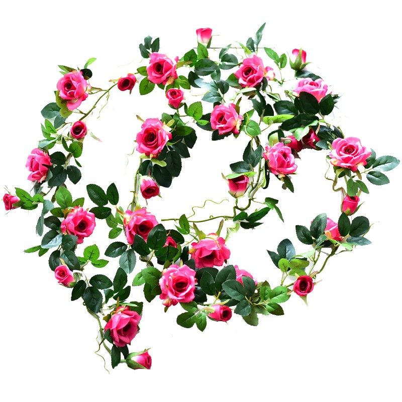 仿真玫瑰花藤假花藤条缠绕空x调管道遮挡装饰花塑料藤蔓植物壁挂,鲜花速递/花卉仿真/绿植园艺,仿真花,淘宝优惠券,粉丝福利购,淘宝优惠卷
