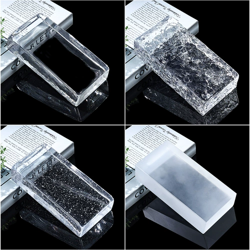 Прозрачный кирпич Стеклянный кирпич Хрустальный кирпич Квадратный стеклянный кирпич Перегородка Сплошной ультрабелый стеклянный кирпич Цветной стеклянный кирпич