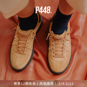 MONZA女款 铆钉装 饰绒面Logo尾标休闲运动鞋 P448 德训鞋 秋冬系列