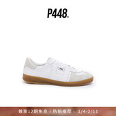 P448 秋冬系列 德训鞋 MONZA男女同款 撞色绒面Logo尾标休闲运动鞋