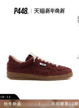 P448 MONZA女款舒适软质绒毛感休闲鞋运动鞋 秋冬新品