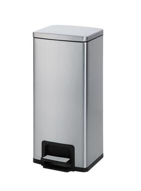 带房盖分类脚踏离桶餐厅不HH10锈钢垃圾桶厨桶干湿分果皮茶渣桶可