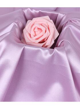 923451g弹力醋酸面料力缎面亮梭织布睡衣连衣光裙家弹居服面料