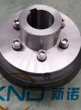 L7型轮胎联0轴器轮胎体/G器B-T584X-新诺U4-202黑色丁晴橡胶轮胎