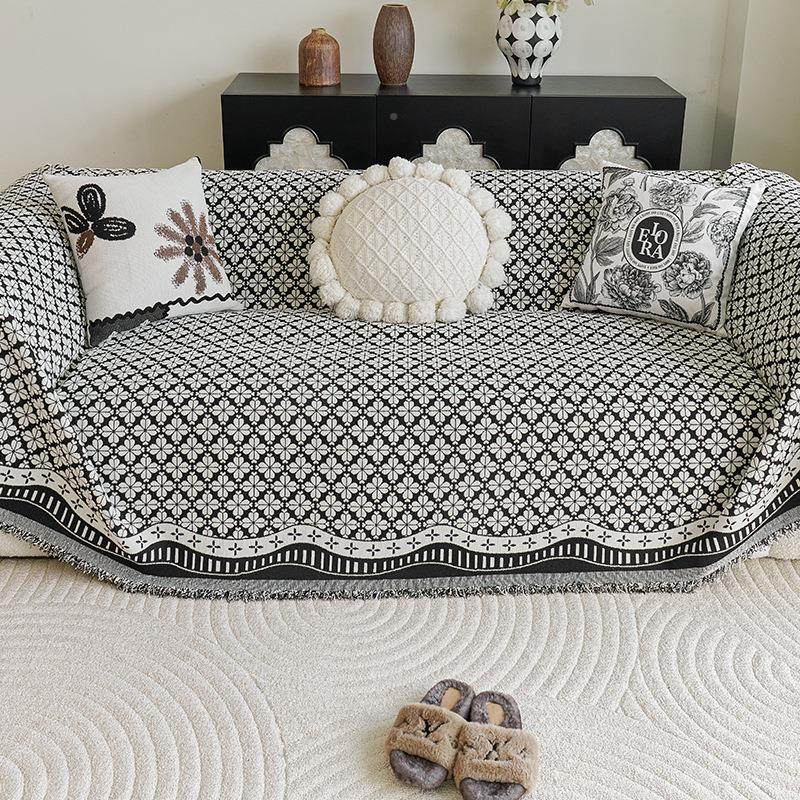 2025新款沙发盖巾四季通用高幸运心沙级感片一式租户发毯子全包布,居家布艺,沙发套,淘宝优惠券,粉丝福利购,淘宝优惠卷