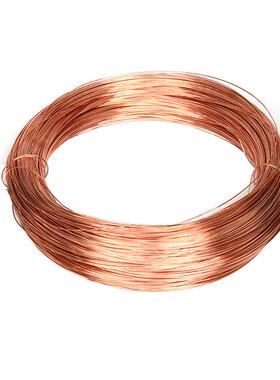 EWET2紫铜丝2裸铜丝首饰装饰用紫铜丝0铜.1-5mmT导纯铜丝电线