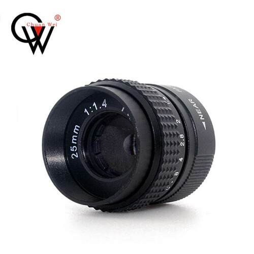 25mm1/2手动光圈黑色摄影器材镜头工业镜头镜头LENS