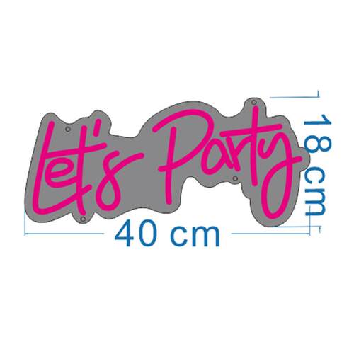 外贸led氛围灯酒吧派对发光字母灯let