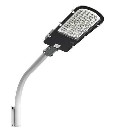 户外防水智能光控感应led路灯头小区道路灯新农村220V电LED挑臂灯