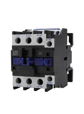 低压交流接触器CJX2-321032013211单相三相380V220V伏