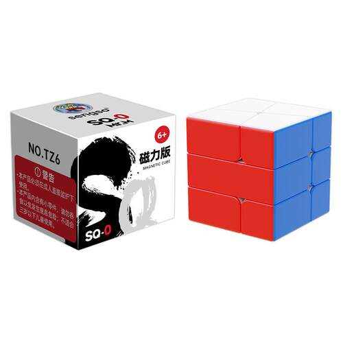 SQ0磁力版竞速异形魔方玩具MR.M智力早教异形新款SQ魔方