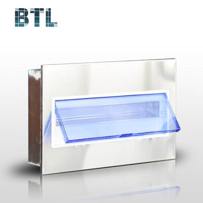 BTL不锈钢暗装PZ30回路箱不锈钢配电箱不锈钢照回路箱