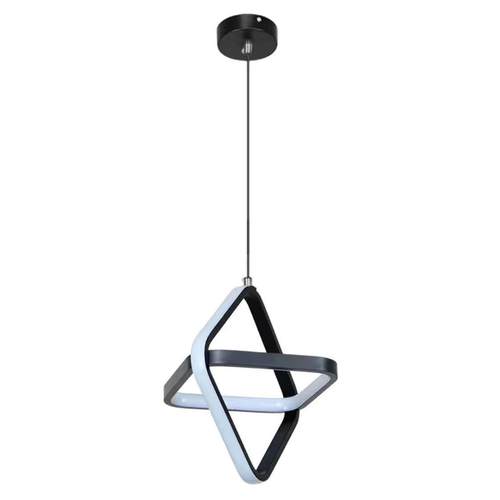 北欧创意LED餐厅吊灯现代简约客厅床头卧室餐桌吧台圆环网红灯具